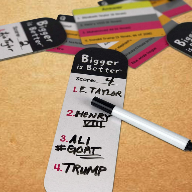 Bigger is Better  - The Game where Size Matters