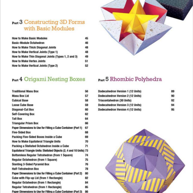 The Complete Book of Origami Polyhedra - Learn Modular Origami from Japan's Leading Master