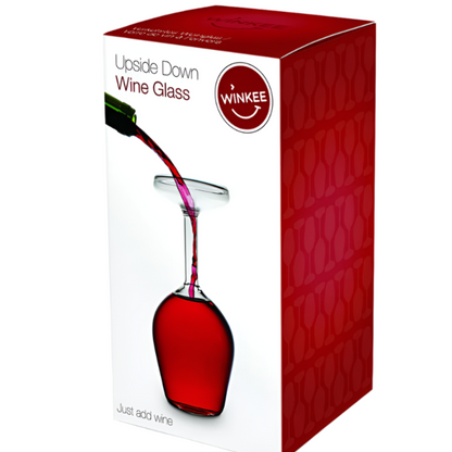 Upside Down Wine Glass