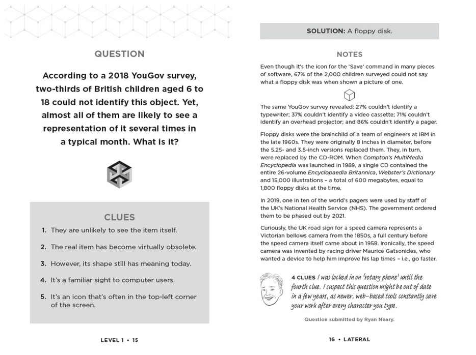 Lateral Questions Lateral - 100 Fiendish Questions to Make You Think Differently ...