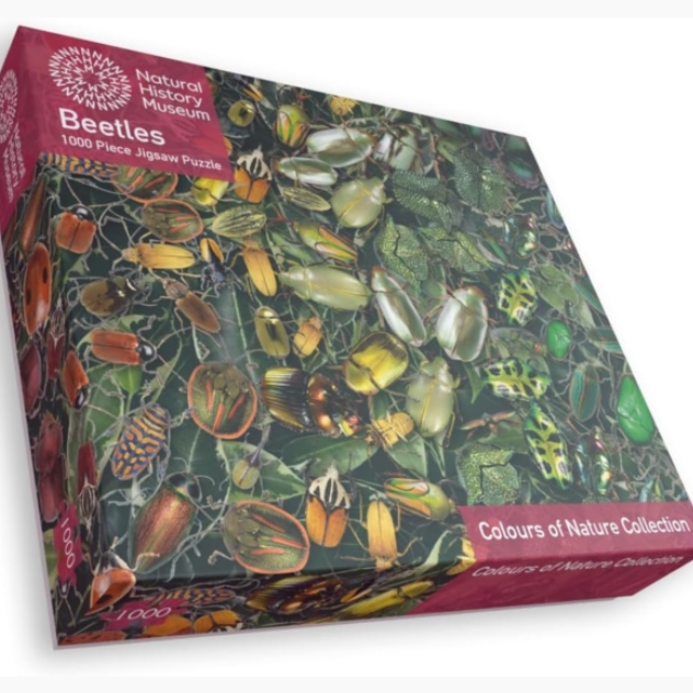 Beetles 1000-Piece Jigsaw Puzzle - Natural History Museum