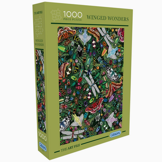 Winged Wonders 1000-Piece Jigsaw Puzzle