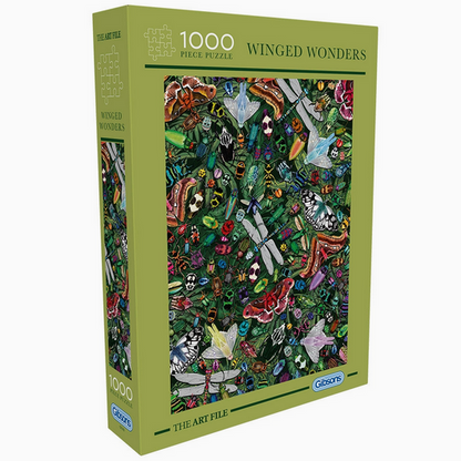 Winged Wonders 1000-Piece Jigsaw Puzzle