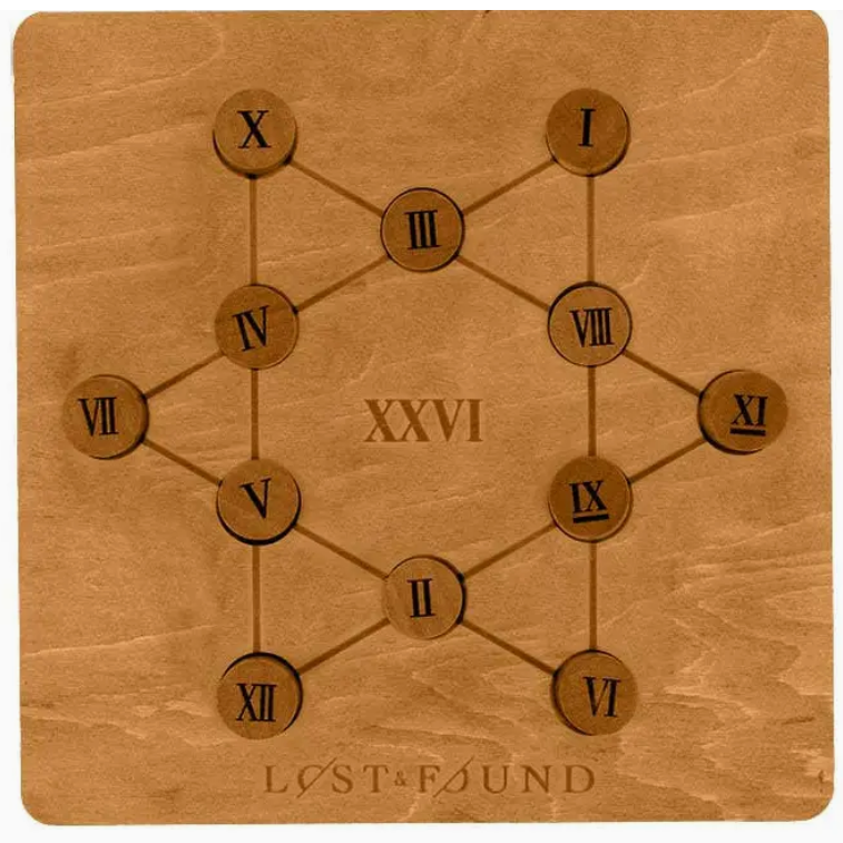Lost and Found Roman Numeral Puzzle