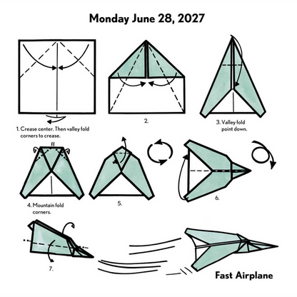 Easy Origami 2027 Fold-A-Day Calendar