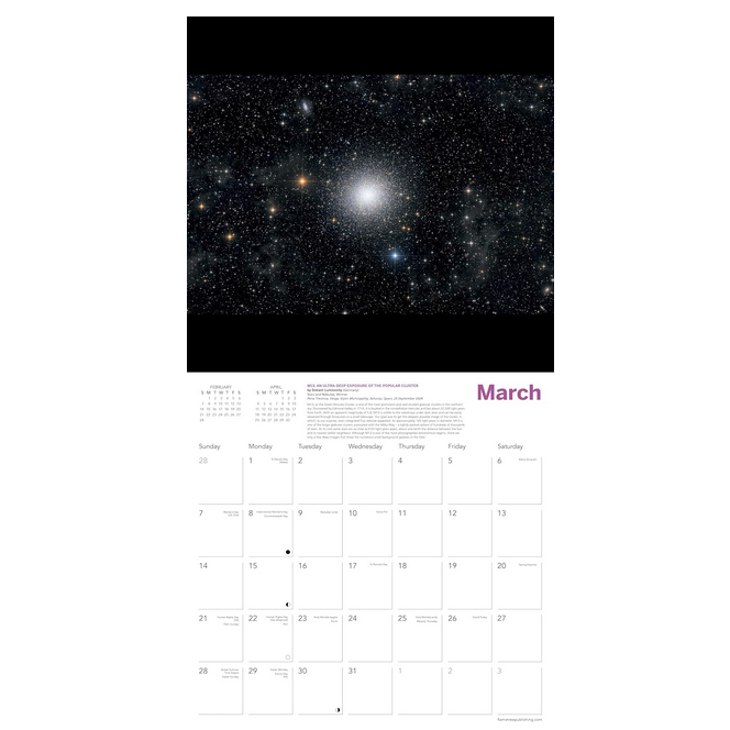 Astronomy Photographer of the Year Calendar 2027