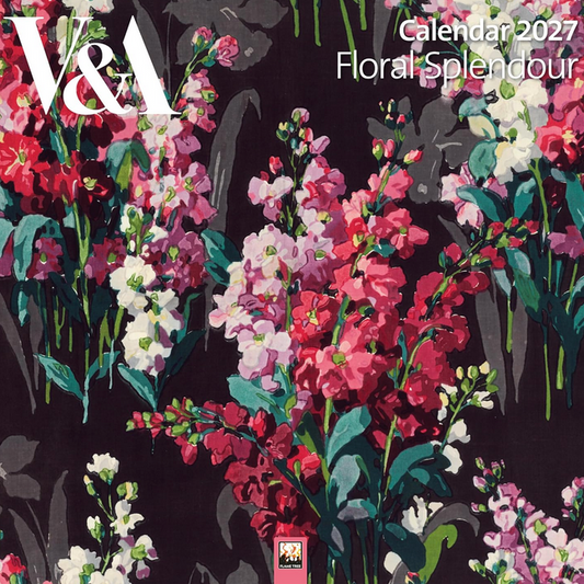 V&A 2027  Floral Splendour Wall Calendar