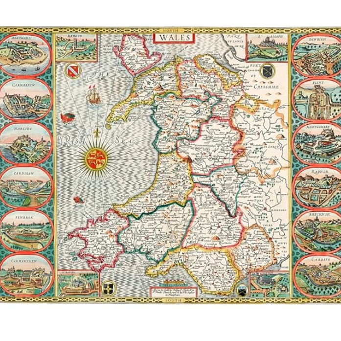 Antique Maps Wall Calendar 2027