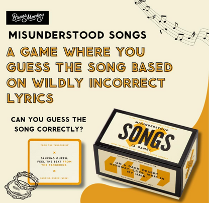 Misunderstood Songs Game