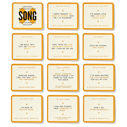 Misunderstood Songs Game