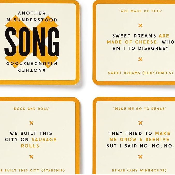 Misunderstood Songs Game