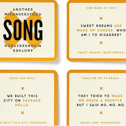 Misunderstood Songs Game