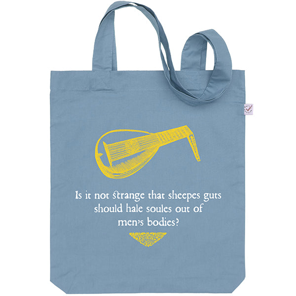 Shakespeare Music Tote Bag