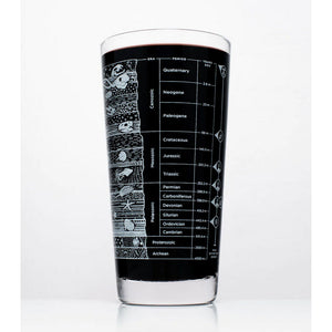 Stratigraphy Core Sample Beer Glass
