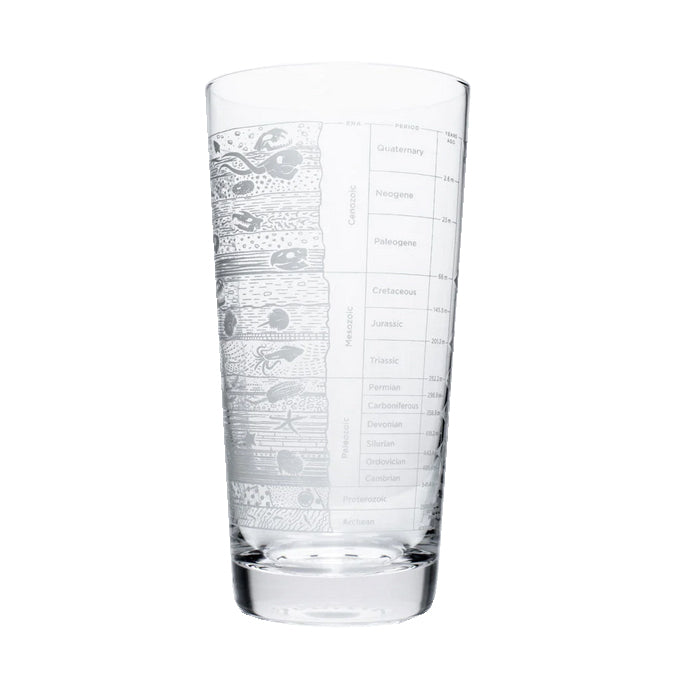 Stratigraphy Core Sample Beer Glass