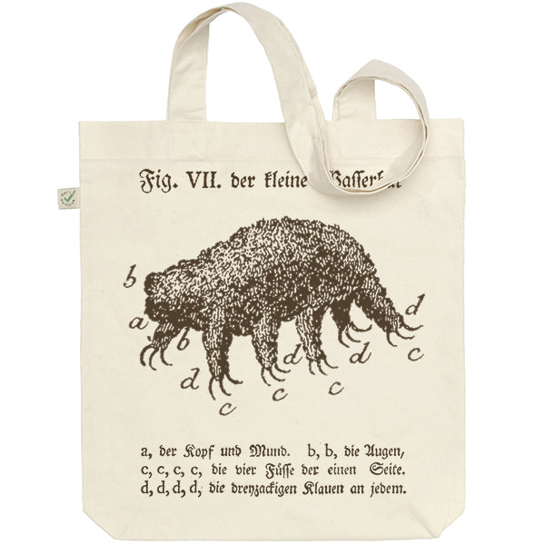 Tardigrade Engraving Tote Bag