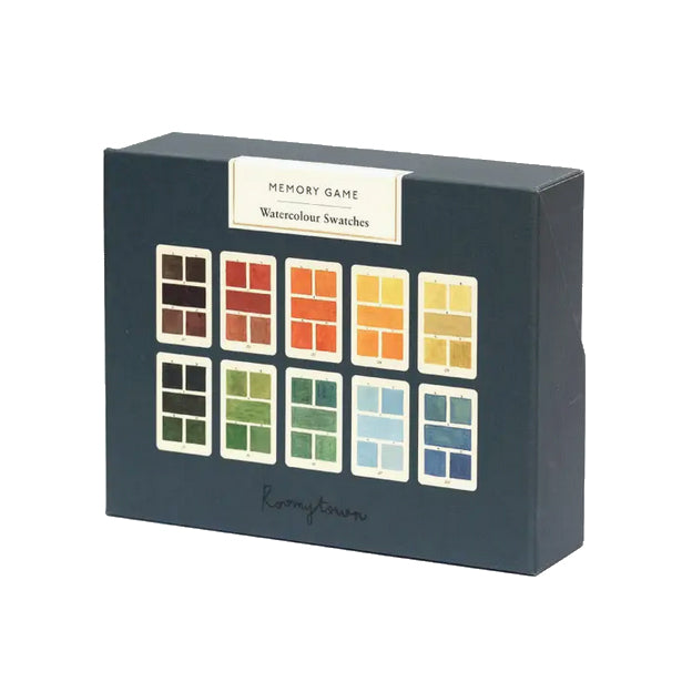 Watercolour Swatches Memory Card Game