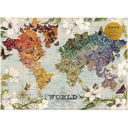 Winged Metamorphosis 1000-Piece Jigsaw Puzzle