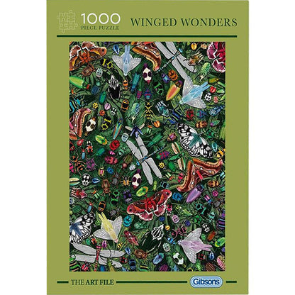 Winged Wonders 1000-Piece Jigsaw Puzzle