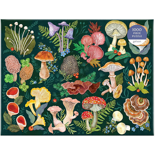 World of Mushrooms 1000-Piece Jigsaw Puzzle
