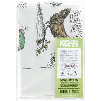 Birdsong Tea Towel