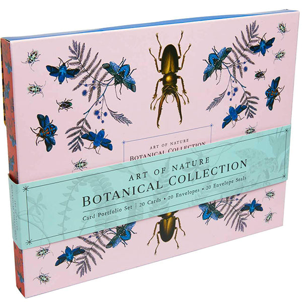 Art of Nature: Botanical Card Portfolio Set