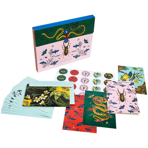 Art of Nature: Botanical Card Portfolio Set