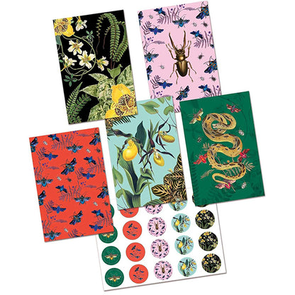Art of Nature: Botanical Card Portfolio Set