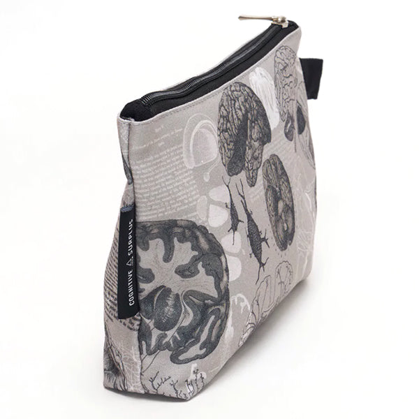 Brain Anatomy Zipped Pouch