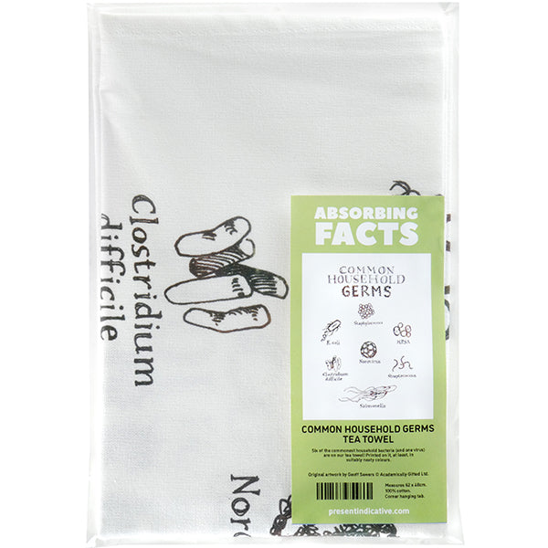Common Household Germs Tea Towel