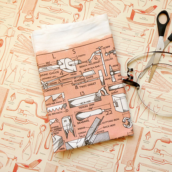 Building Construction Tools Tea Towel