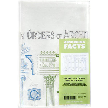 The Greek and Roman Orders Tea Towel