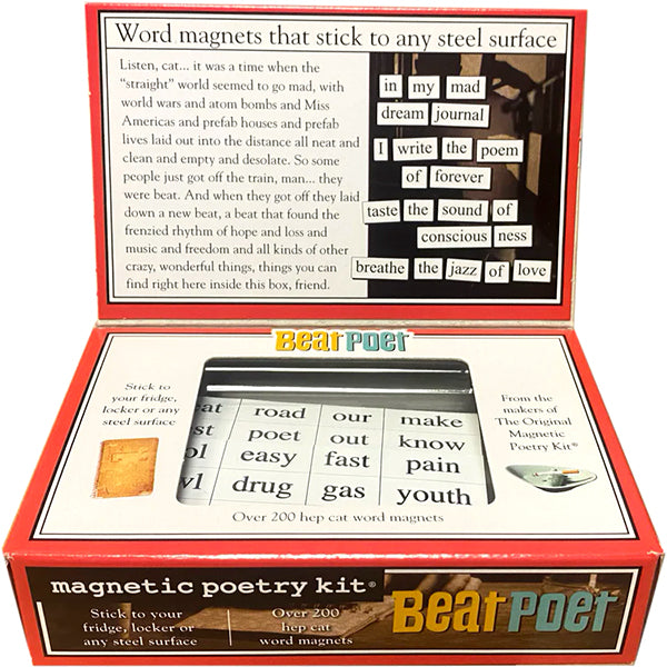 Magnetic Poetry - Beat Poet Edition