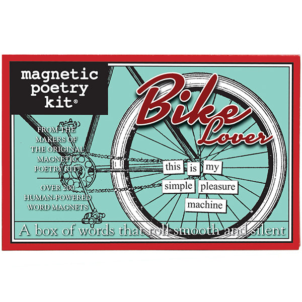 Magnetic Poetry - Bike Lover Edition