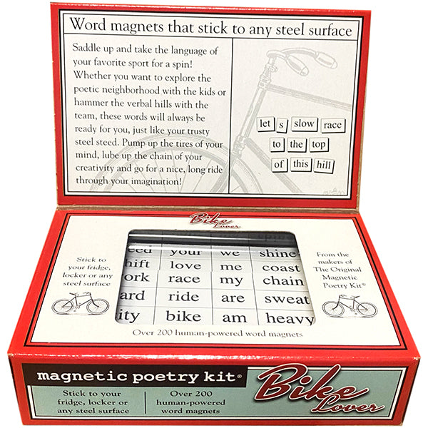 Magnetic Poetry - Bike Lover Edition