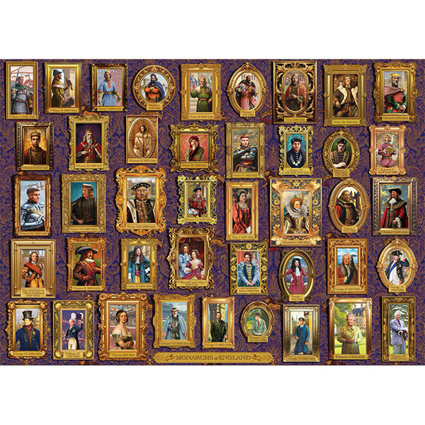 Monarchs of England 1000-Piece Jigsaw Puzzle