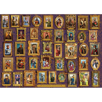 Monarchs of England 1000-Piece Jigsaw Puzzle