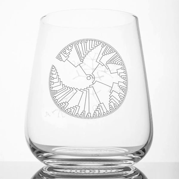Tree of Life Wine Glass