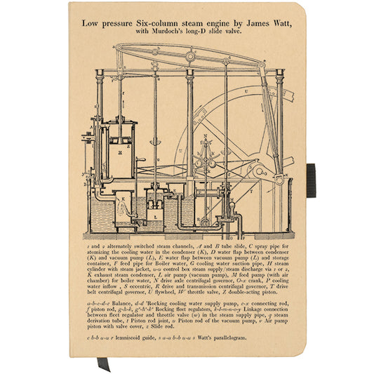 Watt Steam Engine Notebook