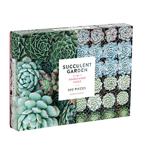 Succulent Garden 2-sided 500pc Puzzle