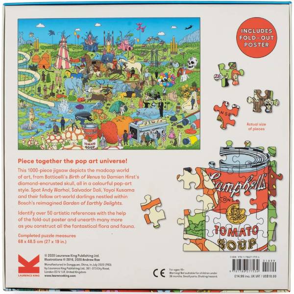 Pop Art 1000-piece Jigsaw Puzzle
