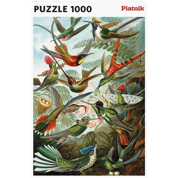 Haeckel's Hummingbirds 1000 piece Jigsaw