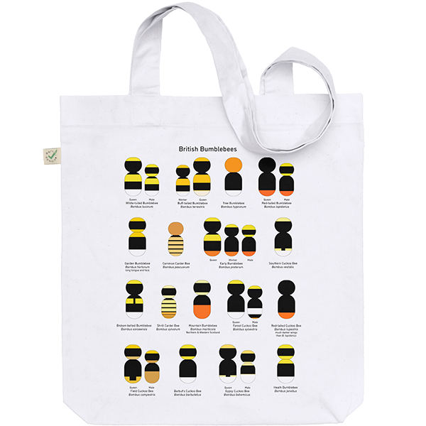 British Bumblebees Tote Bag