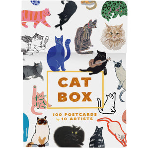 Cat Box - 100 Feline Postcards