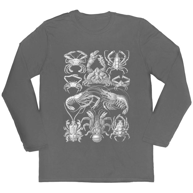 Haeckel's Decapoda Long-sleeved Unisex T-shirt