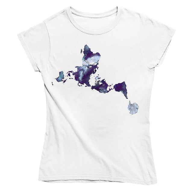 Dymaxion Ink Splash Women's T-shirt