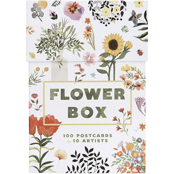 Flower Box - 100 Floral Postcards
