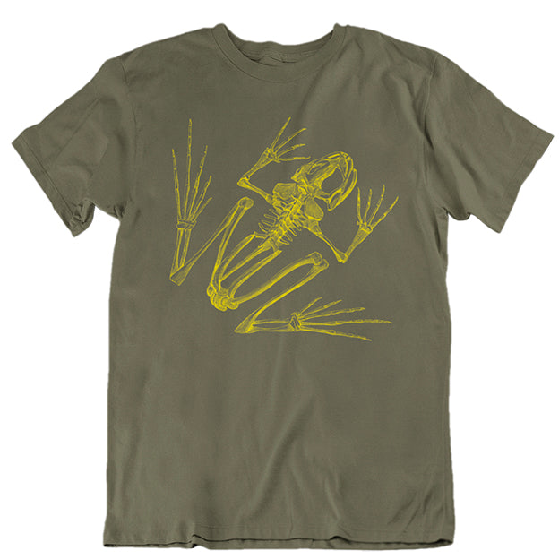 Frog Skeleton Unisex T-shirt