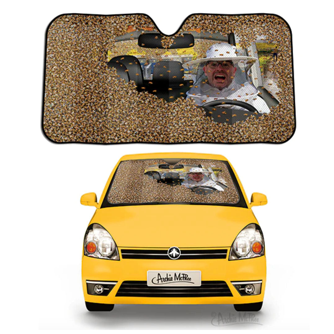 Car Full of Bees Car Sunshade