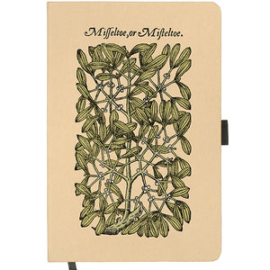 Gerard's Herbal Mistletoe A5 Notebook